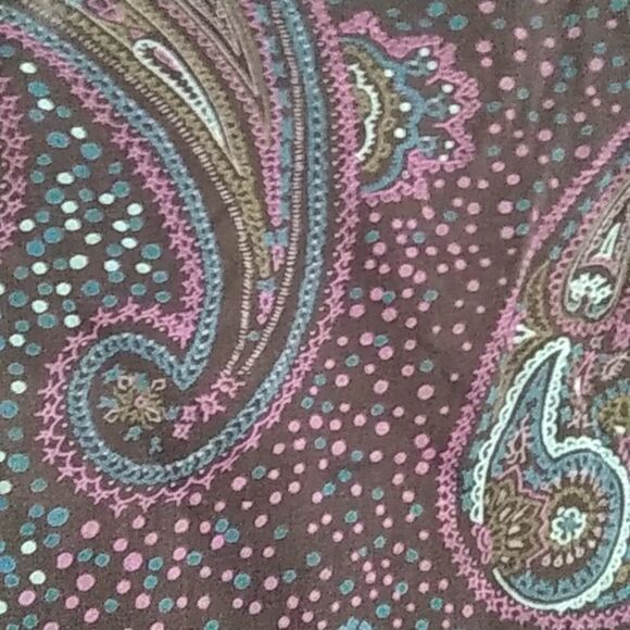 STYLE & CO. chiffon skirt paisley 10p - Picture 7 of 7